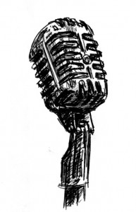 Microphone illustration