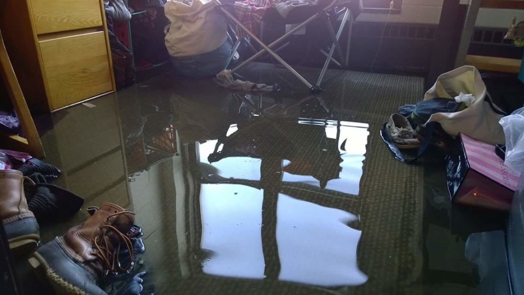 Flood leaves students out to dry