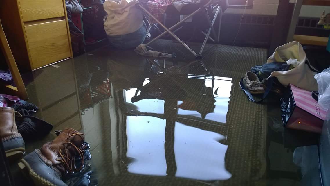 Flood leaves students out to dry