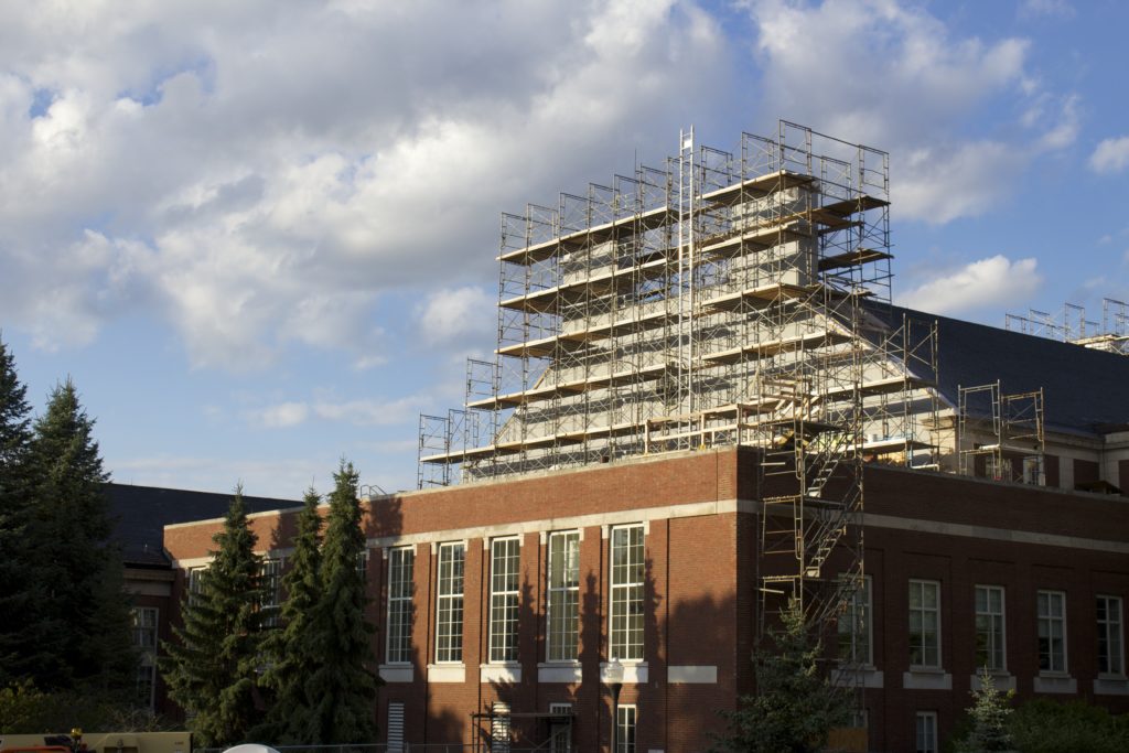 Construction on campus breaks new ground