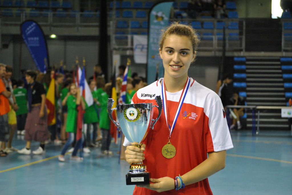 Former D-I middle blocker Martinez embodies meliora