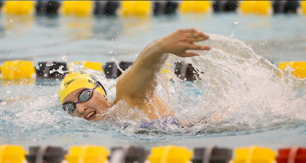 For swimmer Minigell, team is life preserver