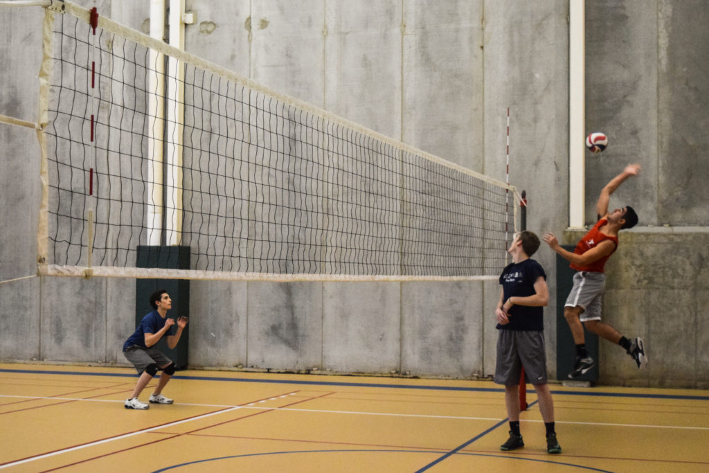 Men&#8217;s club volleyball is competitive, laid-back