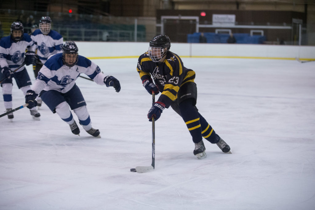 Amid tough losses for UR Club Hockey Abbatematteo is bright spot