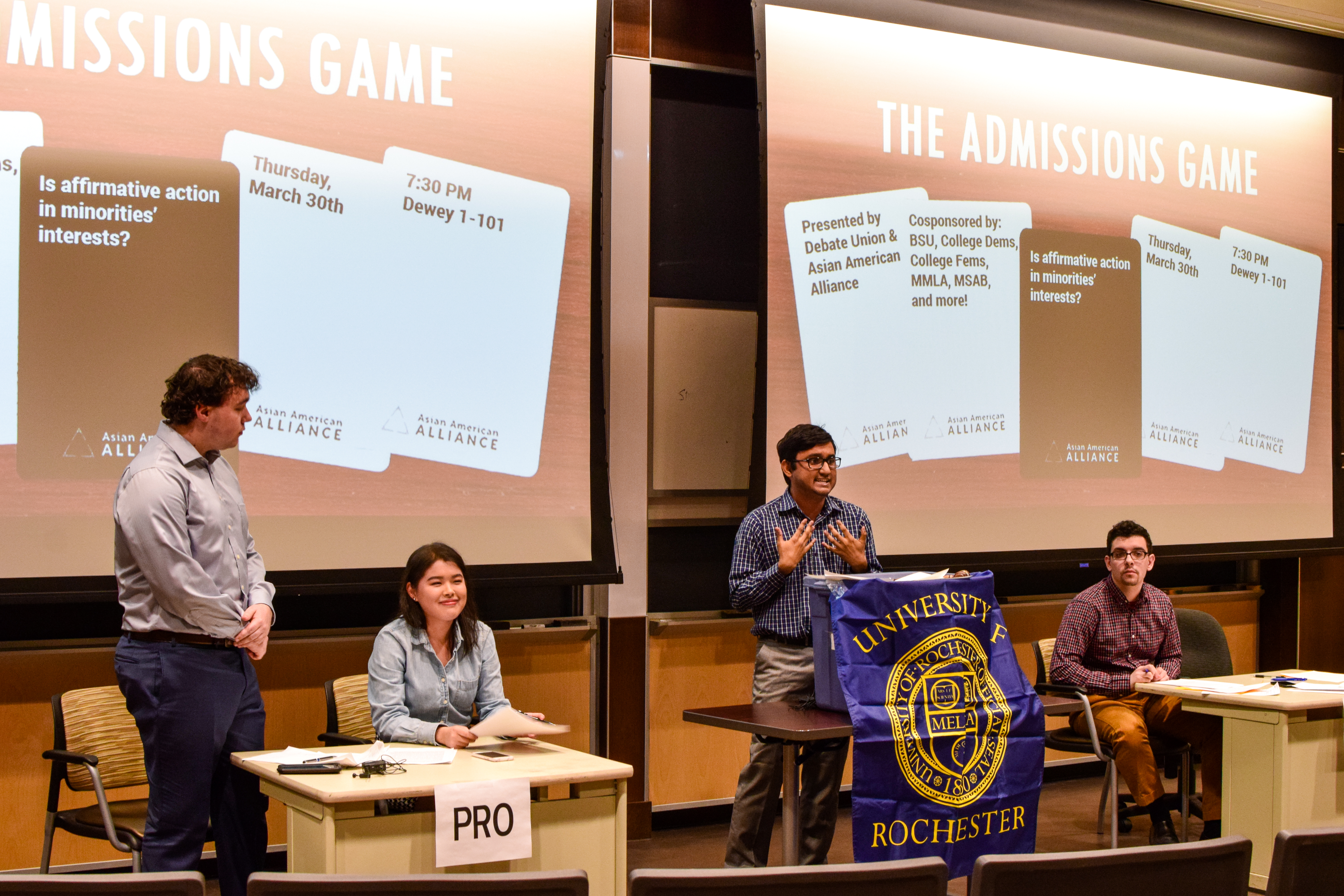 Students tackle issue of affirmative action