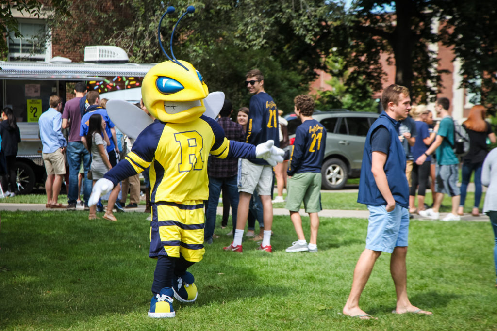 Rocky the Yellowjacket sports new look