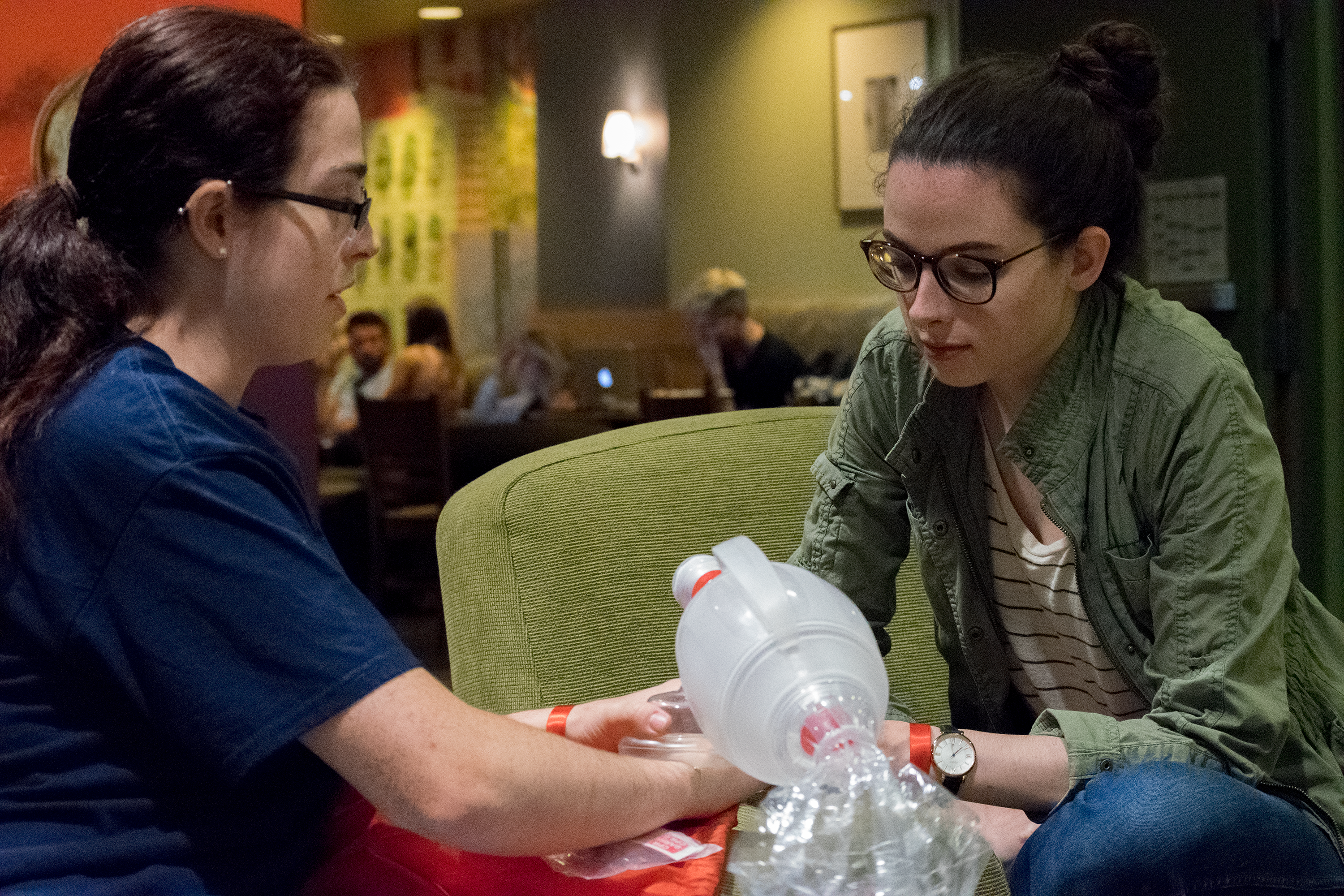 Lindsay Wrobel, protest organizer, in fifth day of hunger strike