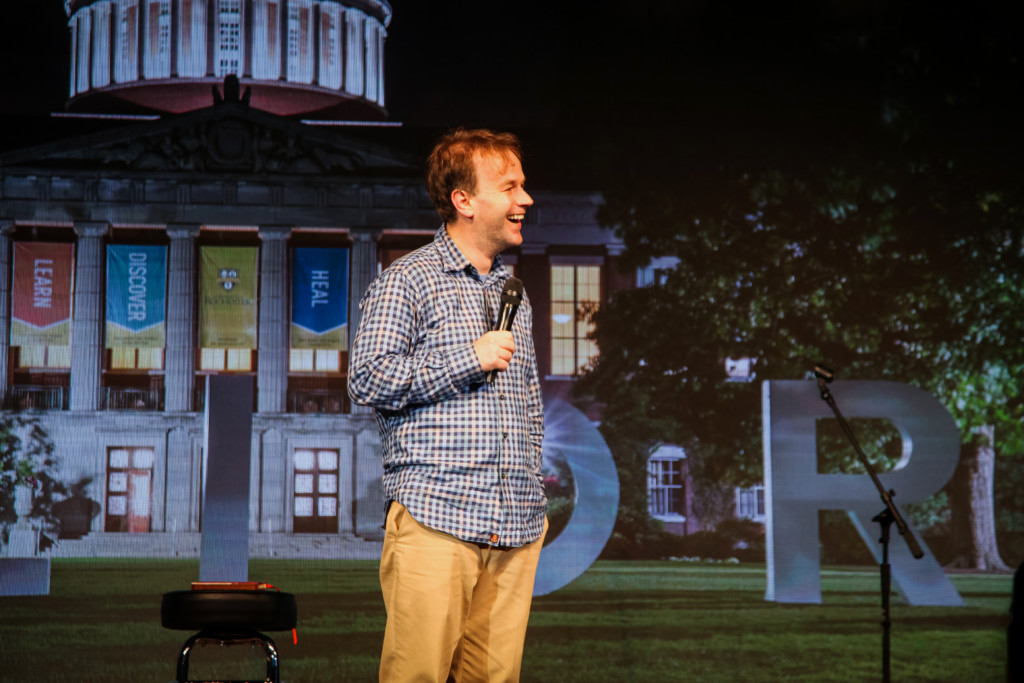 Mike Birbiglia scores at Meliora Weekend