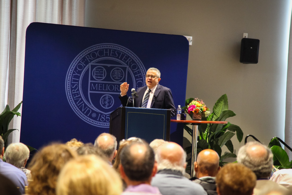 Legal journalist Jeffrey Toobin sits down