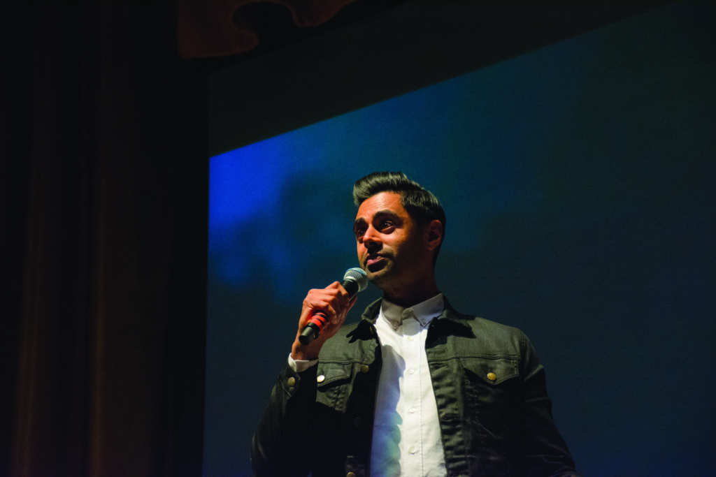 Hasan Minhaj brings more than jokes for Winterfest
