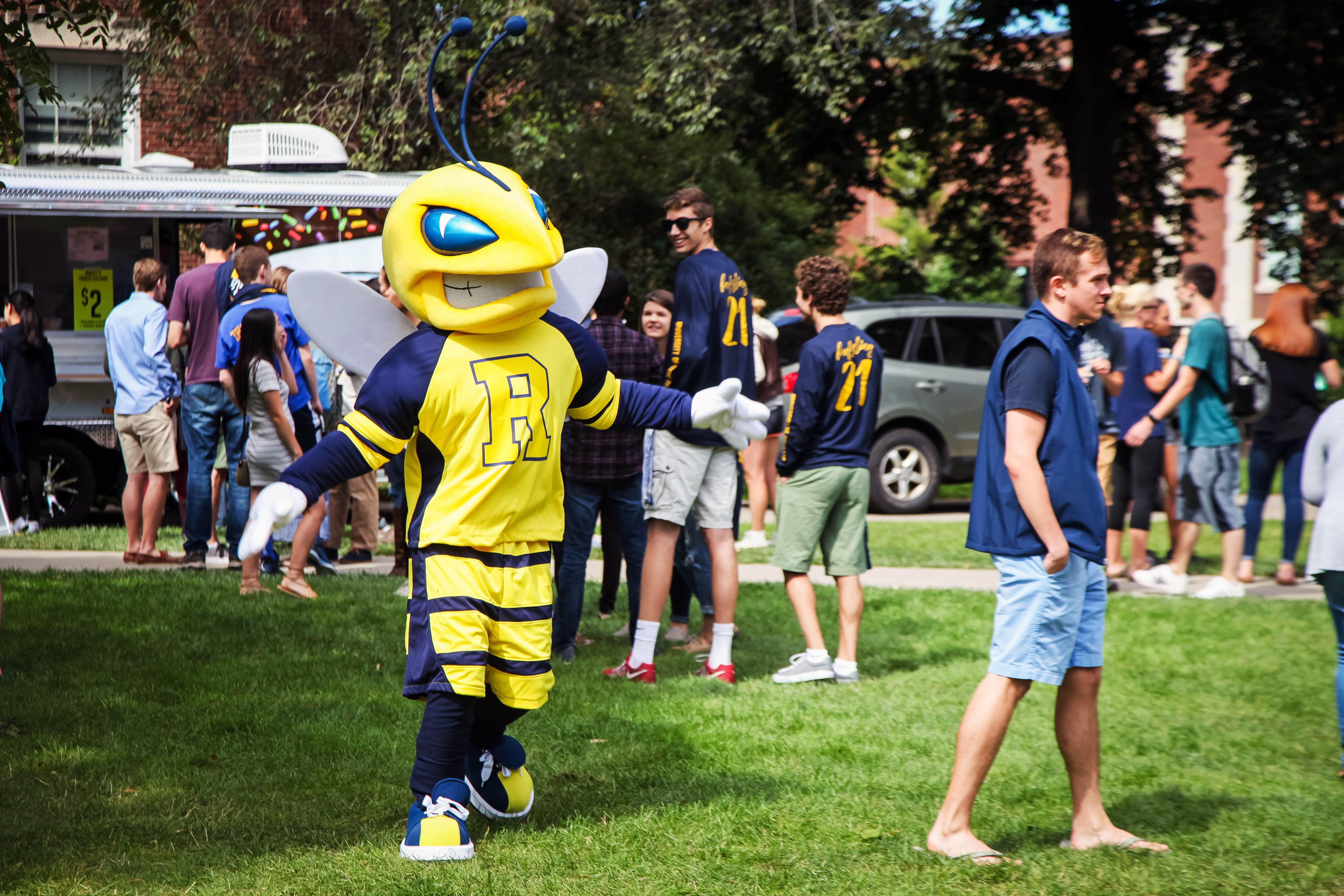 Graduating senior revealed as Rocky