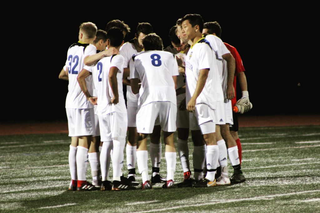 Red card helps Men&#8217;s Soccer hold off Hobart