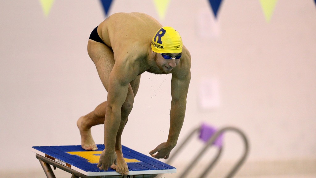 Aronson discusses swimming success