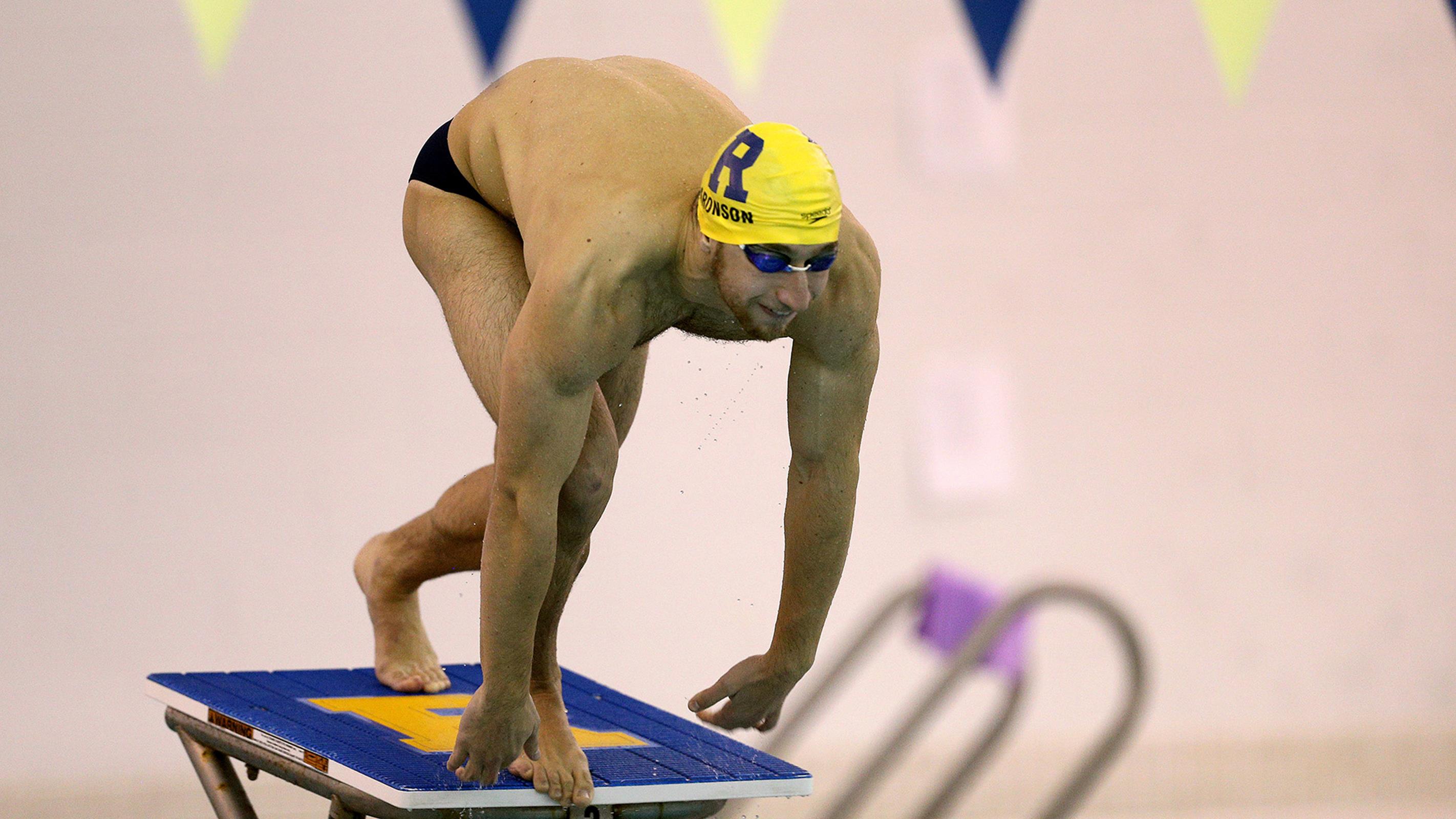 Aronson discusses swimming success