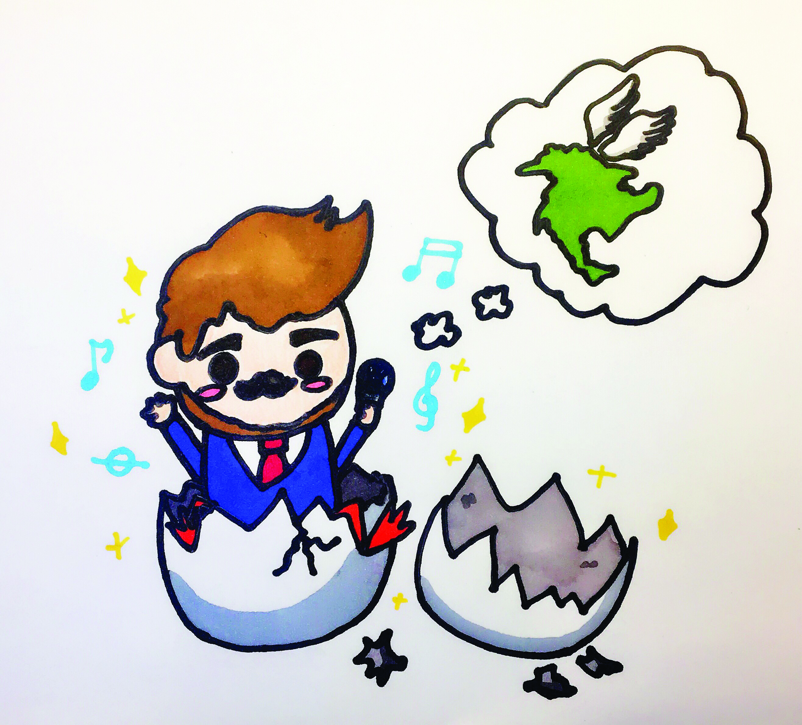 Michael Bublé Emerges From Year-Long Hibernation In Egg To Judge Mankind