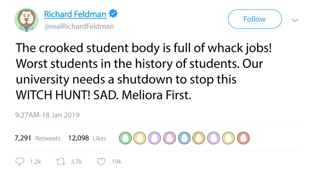 University shutdown continues