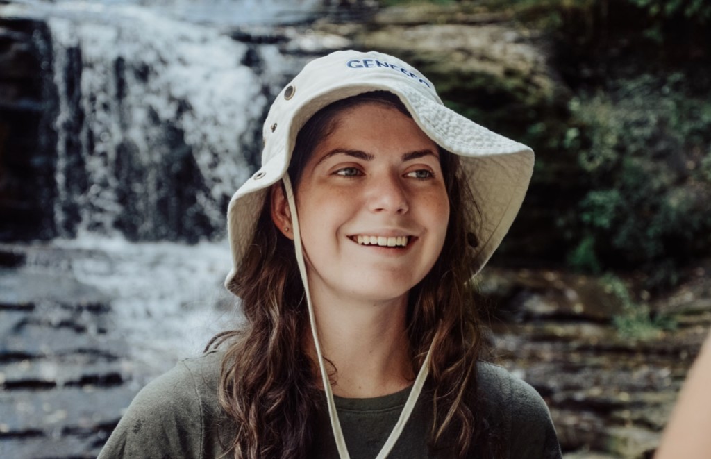 Cayley Hallahan, after open-heart surgery, will bike across America