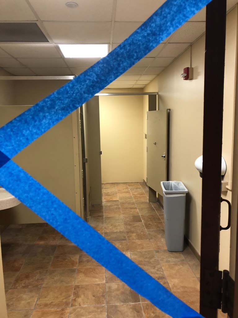 Years of diary entries erased with ‘routine’ Morey Two bathroom repainting