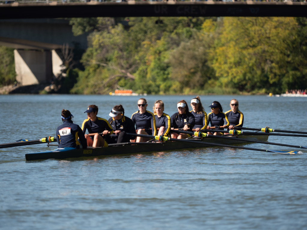 UR Rowing competes in Head of the Genesee regatta