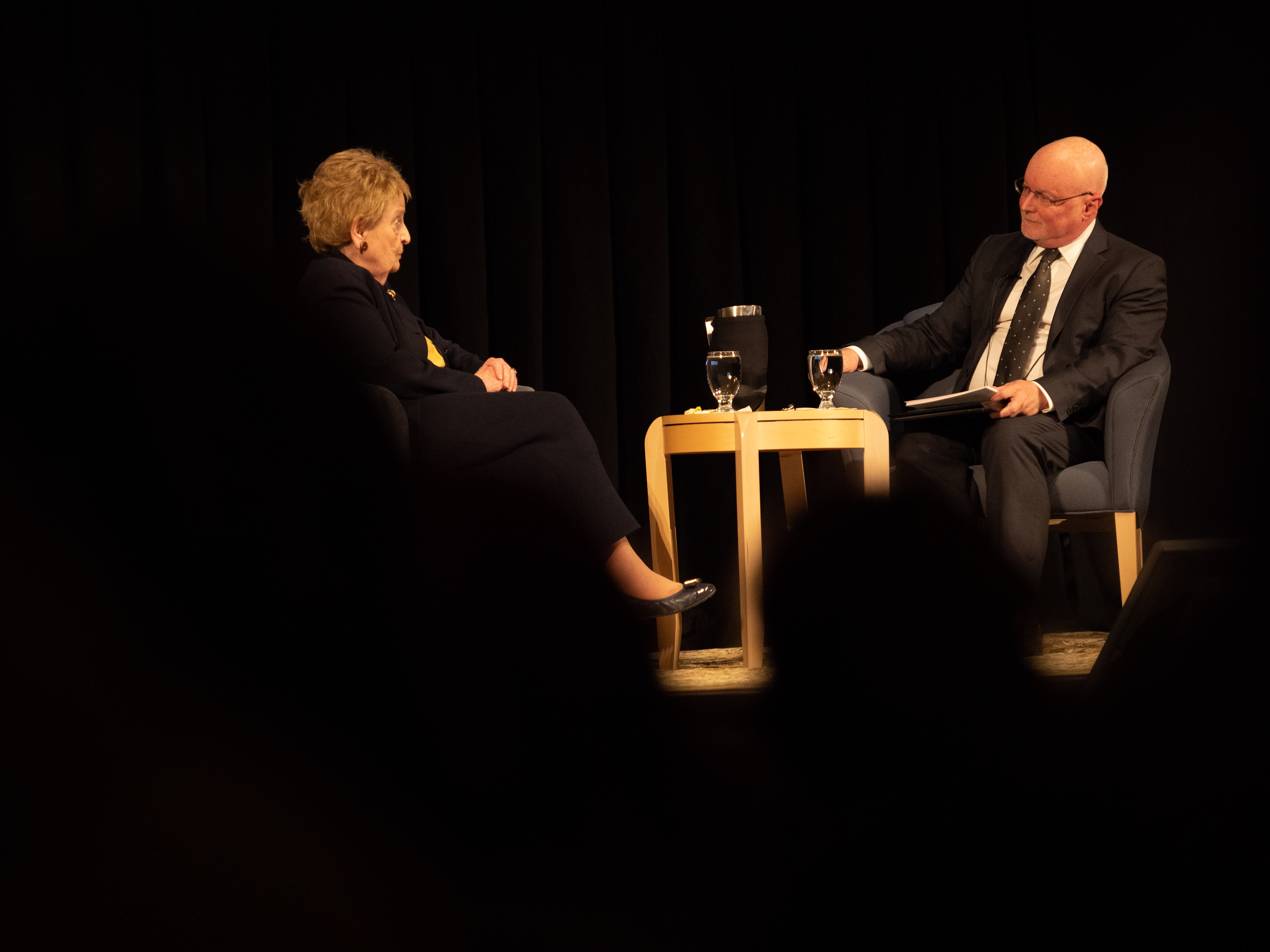 Albright speaks on technology, foreign policy, political discourse