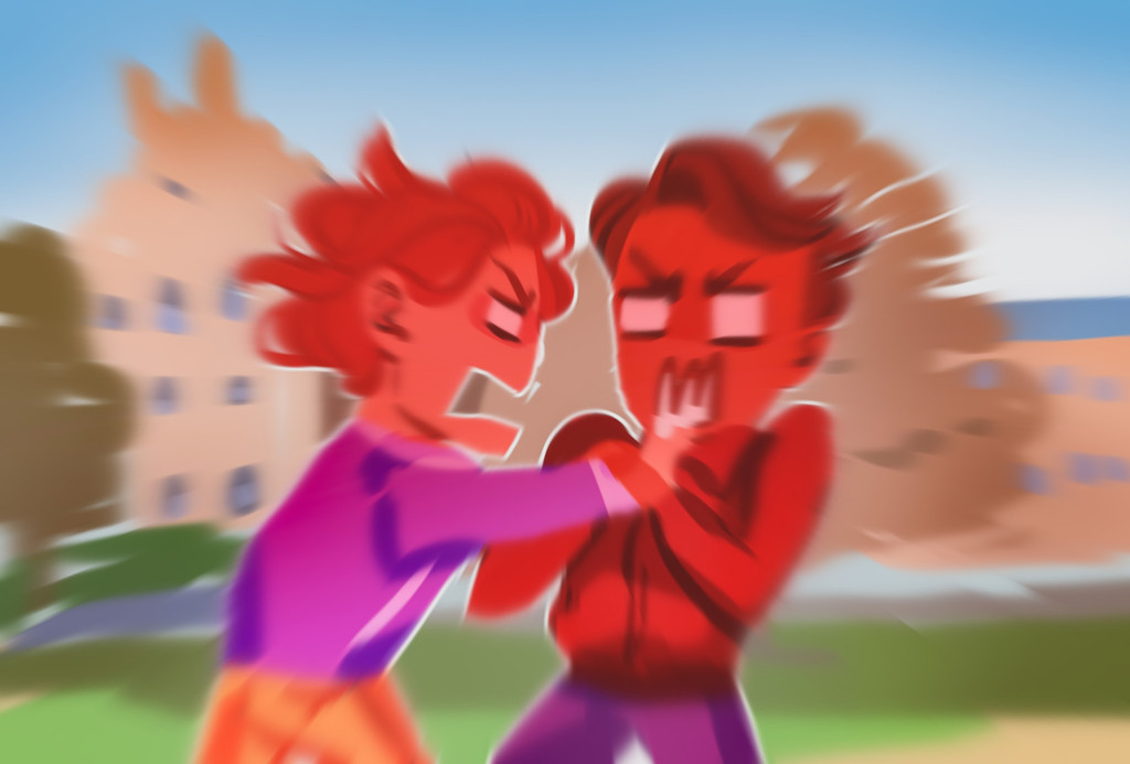 Argument breaks out in first-year quad over who is the most pre-med pre-med