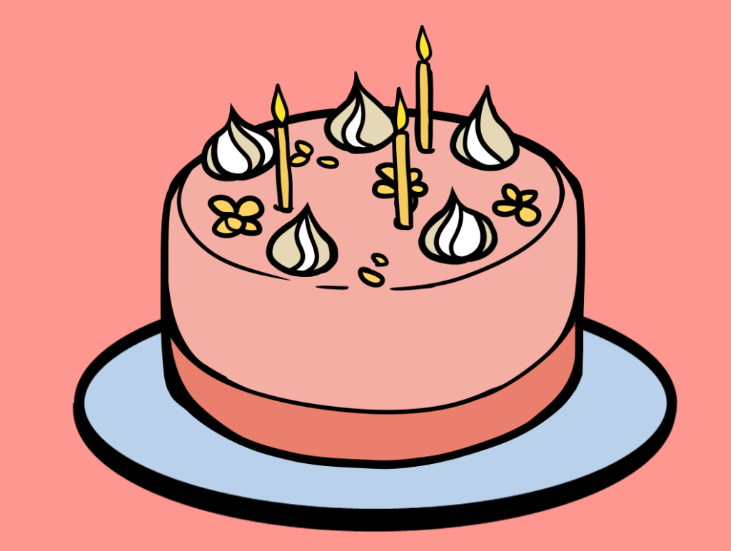 My birthday, my brother, and me