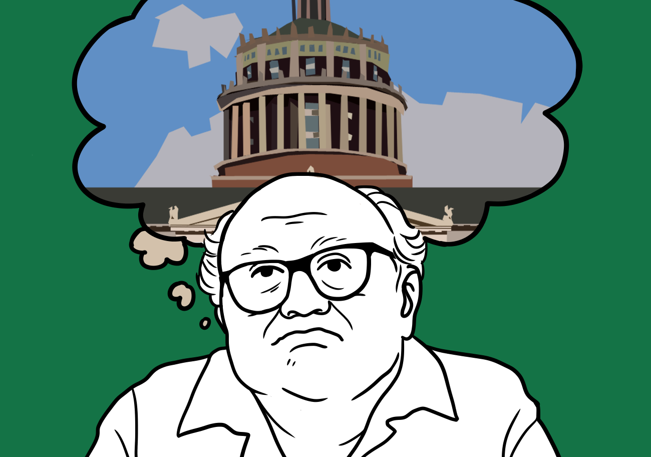 No one is coming to save you because Danny DeVito has never thought about UR