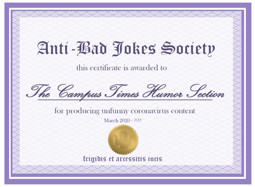 Talk to me about anything but COVID-19