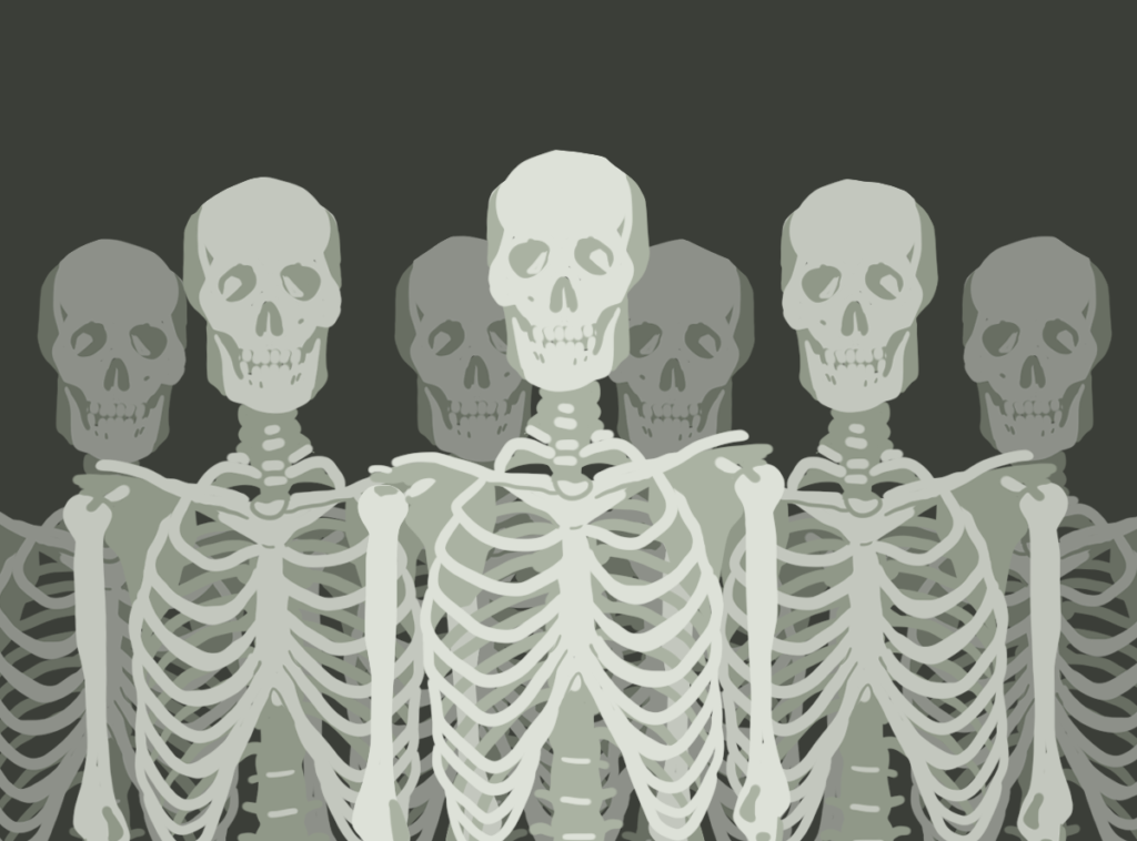 The Skeleton Army approaches