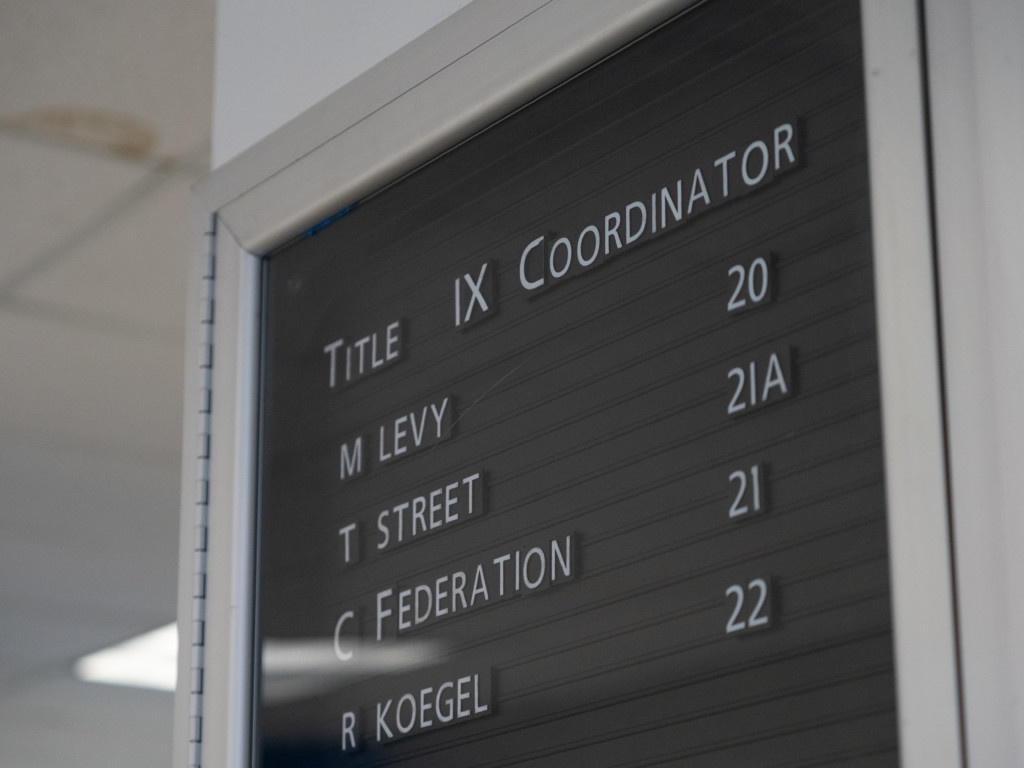 Title IX Coordinator Morgan Levy resigns