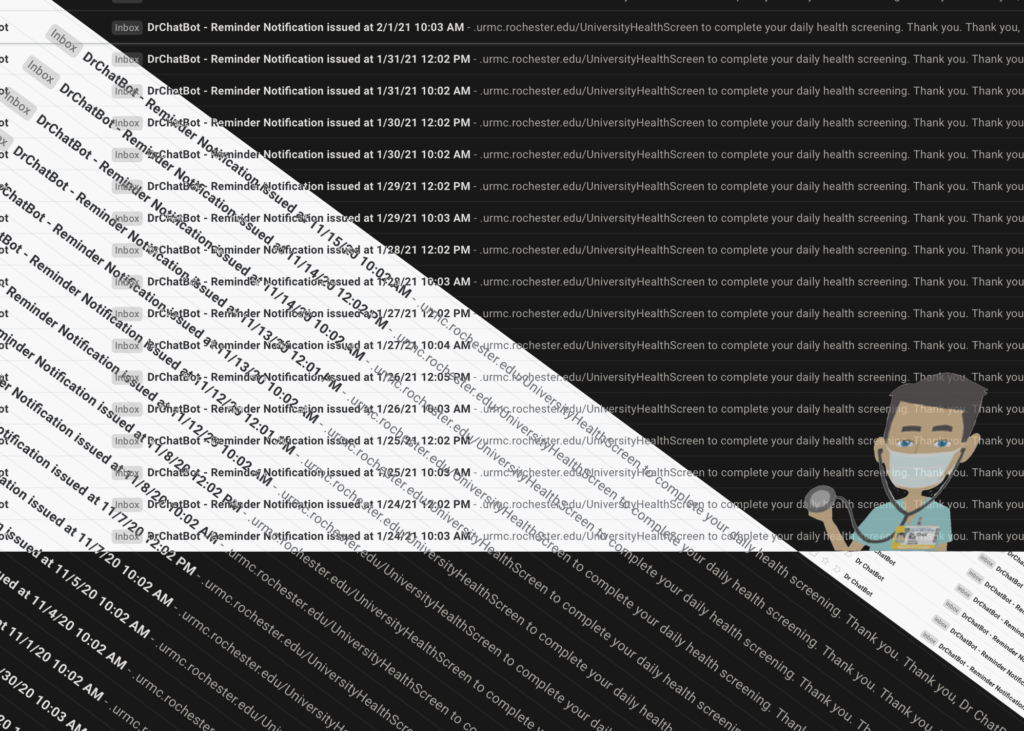 COVID Semester in Review: Dr. Chatbot