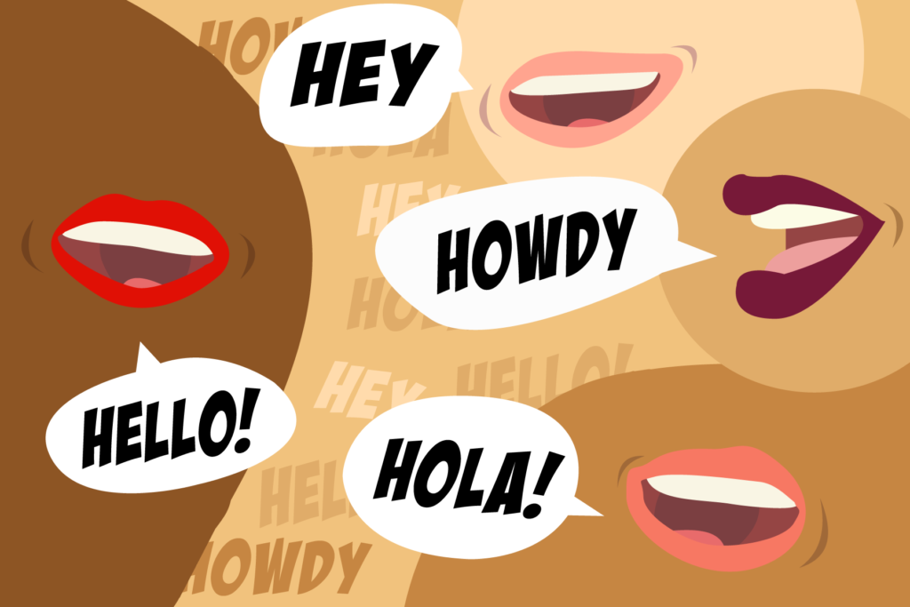 You might need a linguistic attitude check