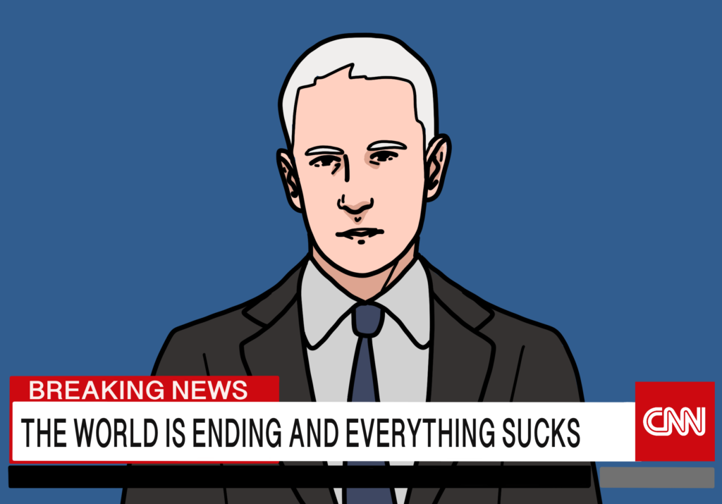 The problem with American news