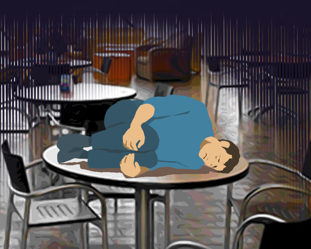 Best places to have a semi-public breakdown on campus