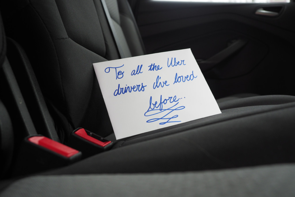 To all the Uber drivers I’ve loved before <3