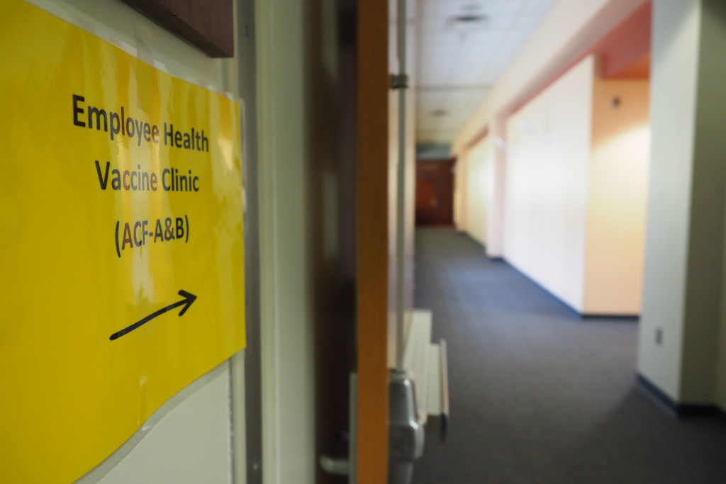 Professor Greg Savich steers campus towards herd immunity with free rides