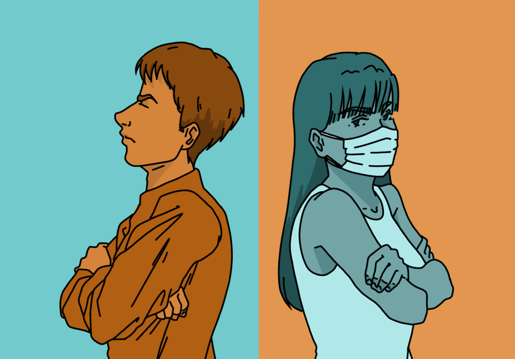 Masks mandate ‘temporarily’ reinstated regardless of vaccine status, students split