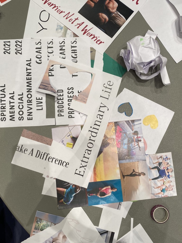 Envisioning too far into the future at UR Late Night’s DIY Vision Board event