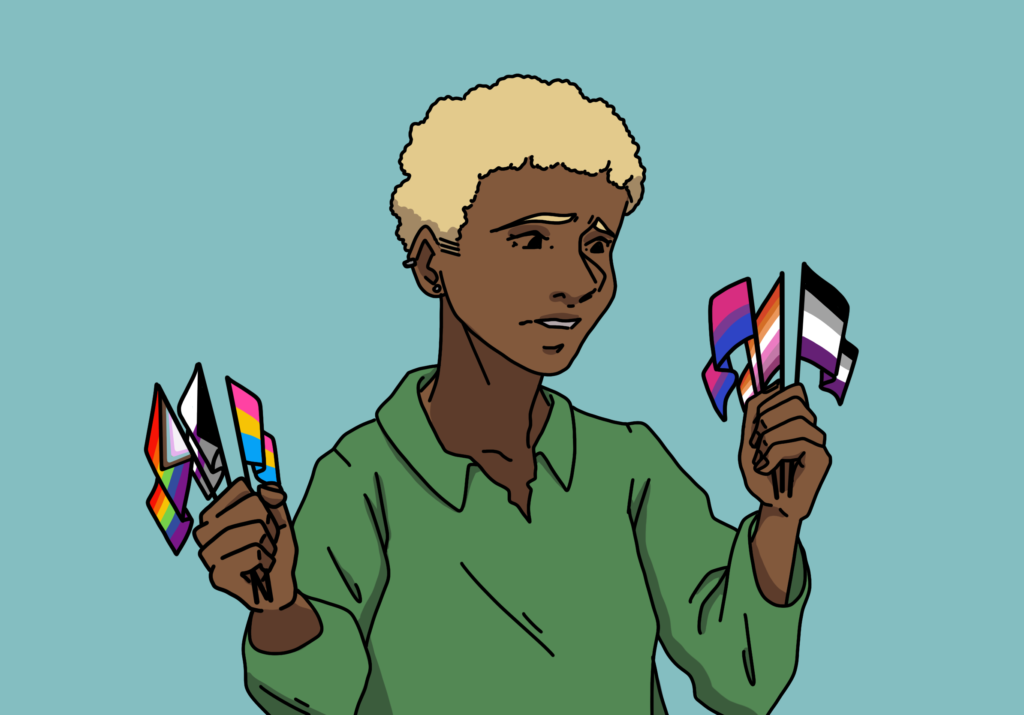 Waving the white flag with pride