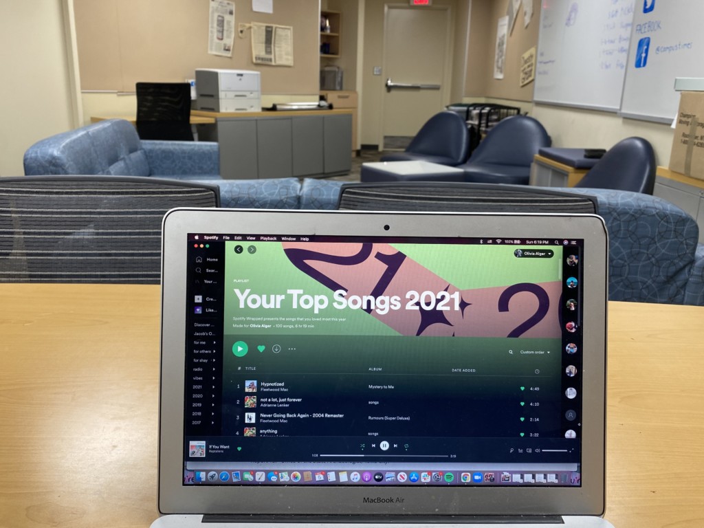 Liv on the Edge: Spotify Wrapped, 2021, and me
