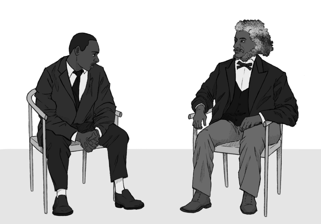 What else did Frederick Douglass and MLK think?