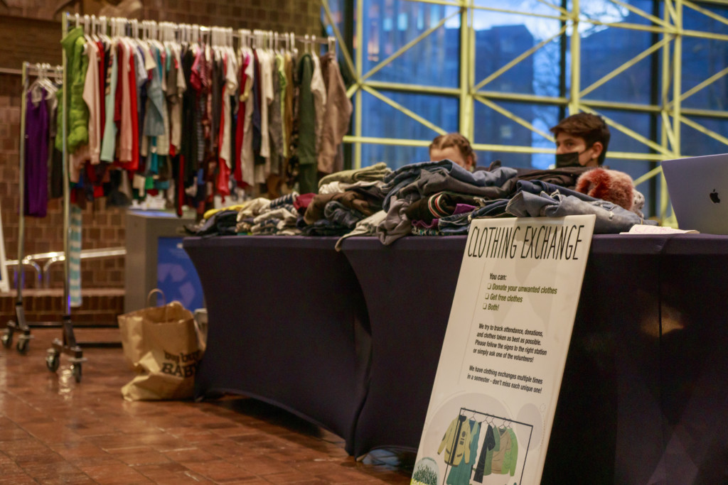 February clothing exchange advocates for sustainable community
