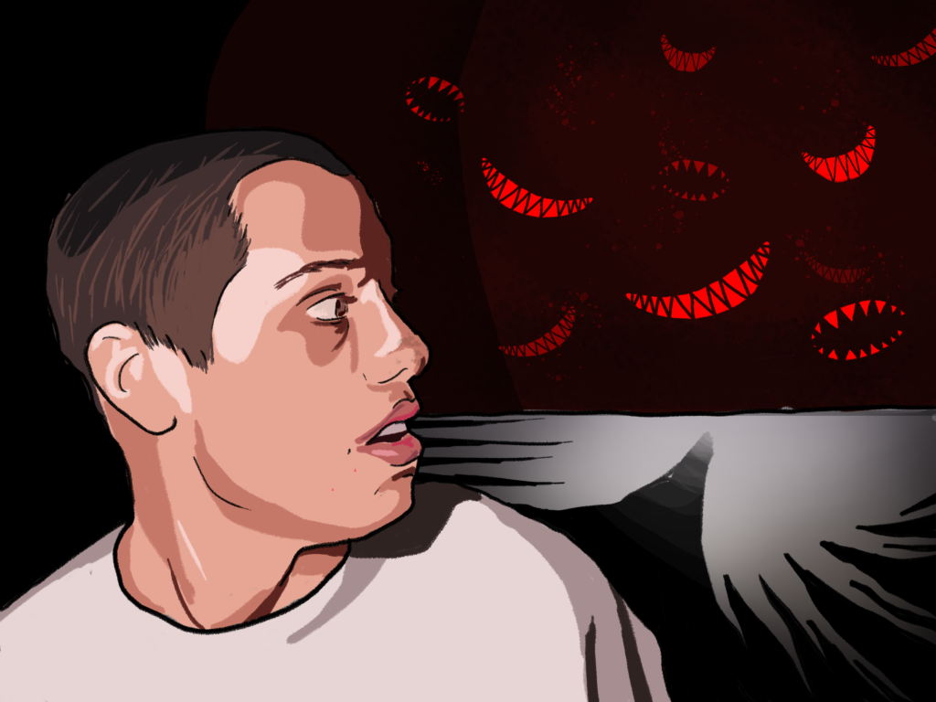 Davidson overcomes a rough crowd