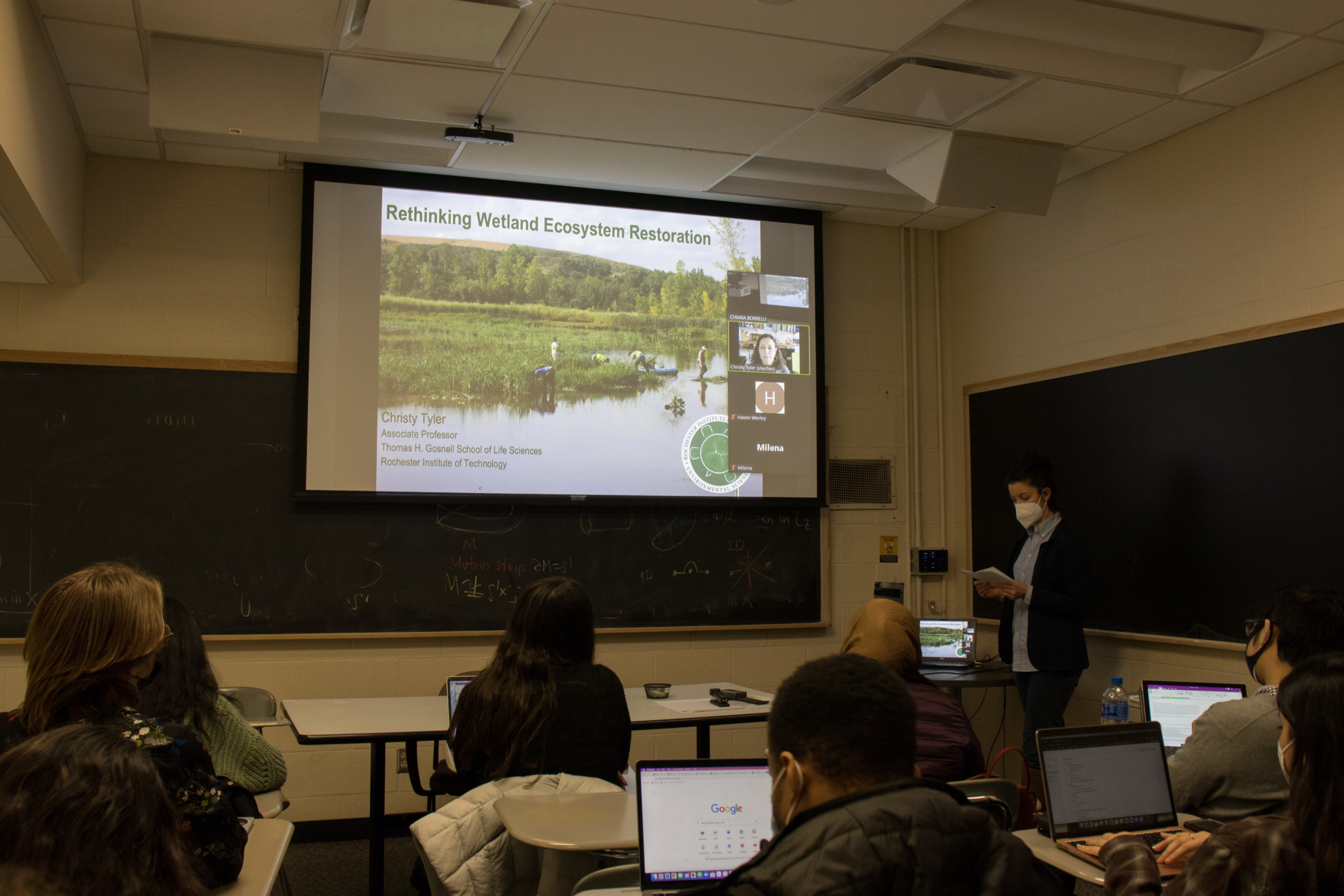 Sustainability seminar discusses new research in wetland restoration 