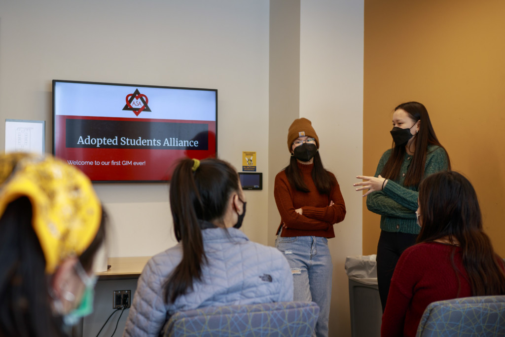 Founders of the Adopted Students Alliance talk about starting a new club