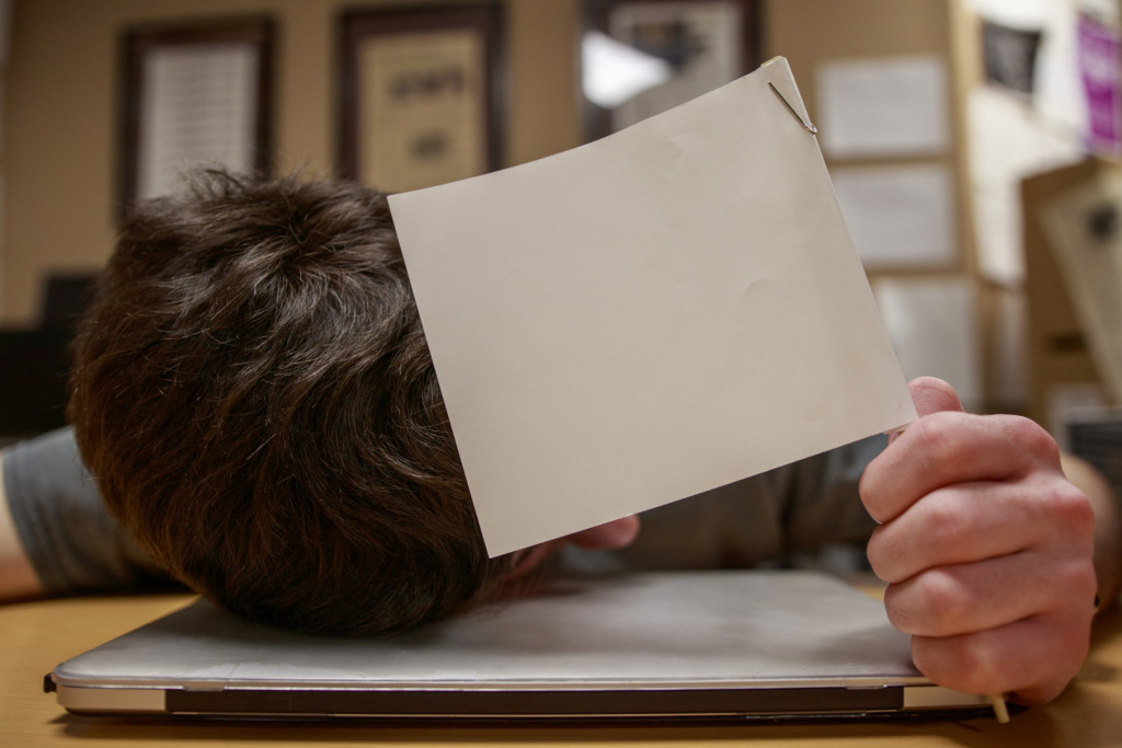 Waving the flag of exhaustion