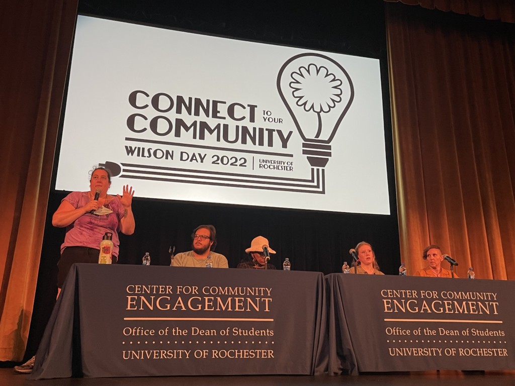 Wilson Day panelists give advice on getting engaged in the community