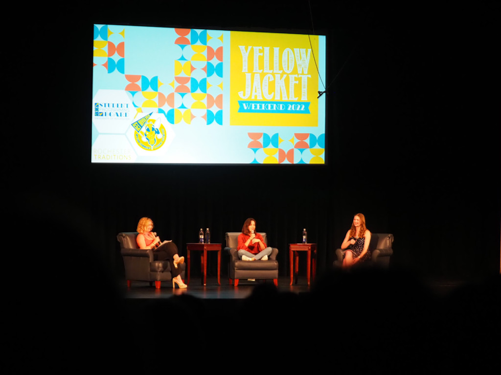 Aubrey Plaza visits UR, speaks on pranks, acting, and Biden