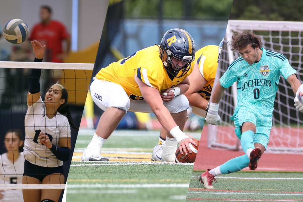 Rochester sets records, collects wins over Yellowjacket weekend