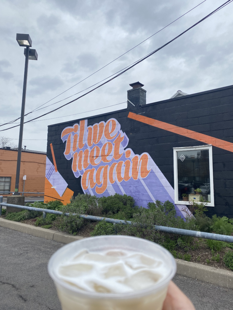 Latte art in Rochester: Ugly Duck Coffee